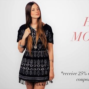 Hand woven dress